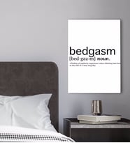 BK Gift Yatak Odası Konseptli Kanvas Tablo-31