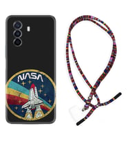 Huawei Nova Y70 Y90 Nova 9 SE  Kılıf Boyun Asklı Rasta Silikon Nasa 1326