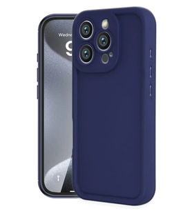 iPhone 16 Pro Kılıf Viera Silikon - Lacivert