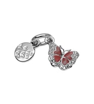 Türünün Tek Örneği Gümüş Kelebek Charm  925 Ayar Gümüş
