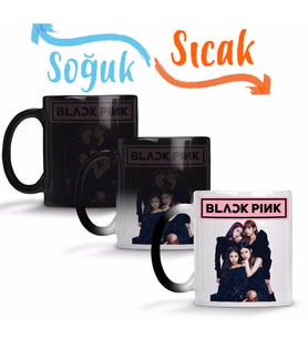 Blackpink 05 Sihirli Kupa Bardak Porselen