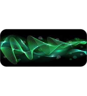 Mp707 Oyunculara Özel Premium Kaymaz Desenli Gaming Mouse Pad 300 X 800 X 4 mm (Siyah)