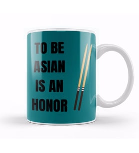 TO BE ASIAN IS AN HONOR Stop Asian Hate Kupa Bardak Porselen