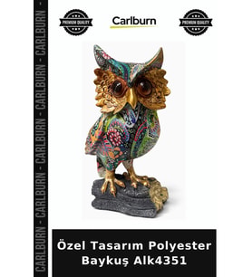 Özel Üretim Dekoratif Figür Hediye Aksesuar Özel Tasarım Polyester Baykuş Alk4351