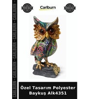 Özel Üretim Dekoratif Figür Hediye Aksesuar Özel Tasarım Polyester Baykuş Alk4351