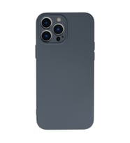 Iphone 13 Pro Kılıf Nano Içi Kadife Silikon - Gri