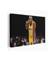 Kobe Bryant Los Angeles Lakers Kanvas Tablo / Black Mamba-5149