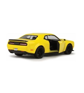 MotorMax 2018 Dodge Challenger SRT Hellcat Widebody 1/24 Sarı Model Araba