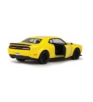 MotorMax 2018 Dodge Challenger SRT Hellcat Widebody 1/24 Sarı Model Araba
