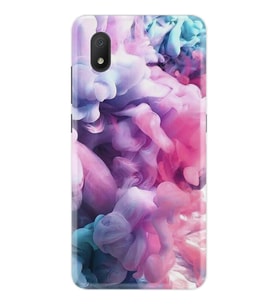 L7 Kılıf Resimli Desenli Baskılı Silikon Kılıf Pink Cloud 1305