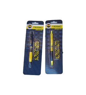 AKILLIELMA-TİMON FENERBAHÇE VERSATİL KALEM COMFORT 0.7MM VE UÇ 2Lİ SET 595948 KARMA DESEN (Çok Renkli)