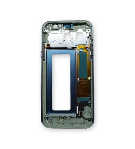 Samsung A720 Kasa Samsung Galaxy A7 2017 Mavi Renk Orta Kasa Çıtalı on off Ses tuş bordu