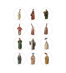 Osmanlılar Sticker (12’li)