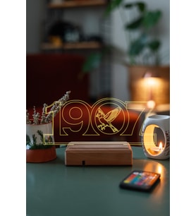 1907 Sarı Lacivert Kanarya Taraftar 16 Renk Kumandalı 3D Gece Lambası