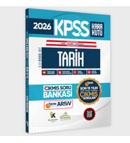 2026 FULLKPSS Lisans-Önlisans-Ortaöğretim Tarih’in Kara Kutusu ÖSYM Çıkmış Soru Bankası Son 15 Yıl