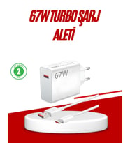 67 Watt Type C Hızlı Şarj Cihazı Huawei P30 P40 Mate 20 Pro Uyumlu