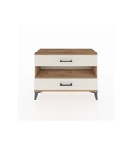 Arges Şifonyer Tek Raflı 2 Çekmeceli 88x30x64 Çam-Aytaşı