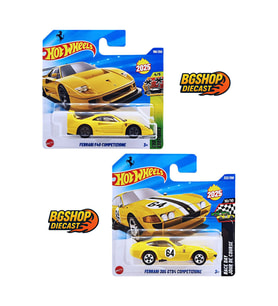 Hot Wheels Ferrari F40 Competizione - Ferrari 365 Gtb4 Competizione(Yellow)
