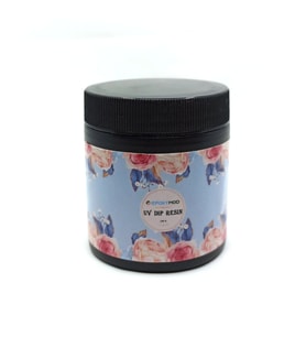UV REÇİNE EPOKSİ ŞEFFAF DEEP TYPE WİRE ARTS TEL ÇİÇEK , TAÇ YAPIMINA UYGUN UV DEEP RESİN 100 GR (Beyaz)