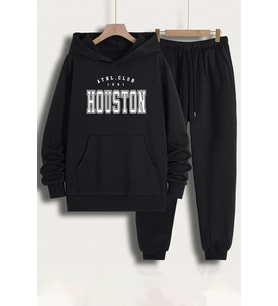 Unisex Houston Eşofman Takımı (Siyah)