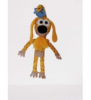 Uzun Kuyruk Marsupilami Amigurumi Organik Oyuncak