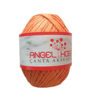 Angel Çanta Aksesuar Bobin Rafya 150 Gr Turuncu No:1