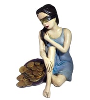 BEREKET TANRIÇASI, 20 cm, El Boyaması Biblo, Dekoratif El Sanatları,ev&ofis&bahçe özgün dekor ürünü