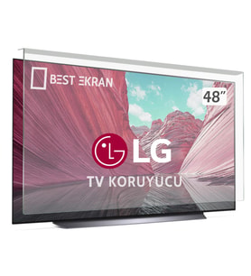 LG OLED48C14LB TV EKRAN KORUYUCU - LG 48" inç Ekran Şeffaf Koruma paneli OLED48C14