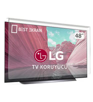 LG OLED48C14LB TV EKRAN KORUYUCU - LG 48" inç Ekran Şeffaf Koruma paneli OLED48C14
