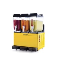 Samixir SLUSH36.Y Slush Triple-3lü ice Slush Makinesi-3x12 Litre-Sarı
