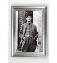 Gümüş Çerçeveli Atatürk Tablo cv1287