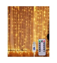 Perde Led 3 Metre Kumandalı 8 Ayrı Moda Sahip 3mx3m ( 3 mt X 3 mt ) Perde Led Peri Led Usb