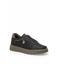 US Polo Assn Belo Erkek Kalın Taban Kışlık Sneaker Ayakkabı (Kahverengi)