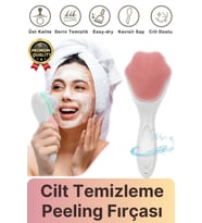 Özel Üretim Asılabilir Ergonomik Yumuşak Hassas Dokunuşlu Makyaj Cilt Temizleme Peeling Fırçası