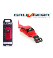 Gruv Gear FW-1PK-RED-MD FretWrap Kırmızı (Medium) 5 Telli Bas ve 7 Telli Gitar Uyumlu, İstenmeyen Titreşimleri Keser, Susturucu Bant