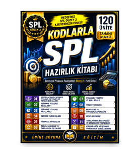 KODLARLA SPL SERMAYE PİYASASI LİSANSLAMA DÜZEY 3 HAZIRLIK KİTABI