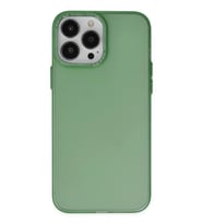 Northcity Apple iPhone 13 Pro Uyumlu Kılıf Modos Metal Kapak - Koyu Yeşil