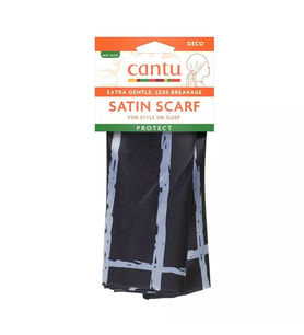 Cantu Bukleleri Koruyucu Saten Uyku Eşarbı