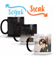 Harry Potter Fanart Sihirli Kupa Bardak Porselen