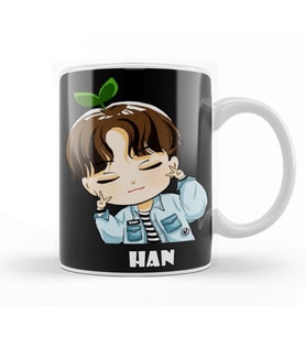 Stray Kids Han Chibi Kupa Bardak Porselen