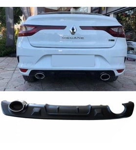 Renault Megane 4 Araca Özel Oem Difizör Siyah Pianoblack