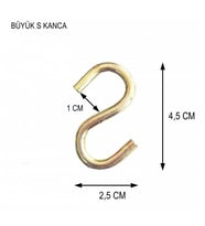 Mey İthalat® S Büyük Kanca