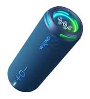 W-KING D320 Bluetooth Hoparlör, 40W 360° Surround Boombox, 24 Saate Varan Çalma Süresi, IP67, Kablosuz Stereo TWS, Powerbank/TF/Aux/Bluetooth5.3/, Ses Bombası
