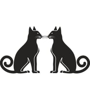KEDİ FOLYO STİCKER 90 cm uzunluk