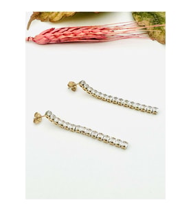 GOLD RENK SU YOLU ÇELİK KÜPE 3MM ACR2312