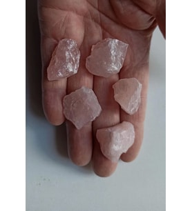 50 Gram Doğal Pembe Kuvars Küçük Parçalar 346