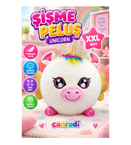 72031 Şişme Peluş Unicorn XXL