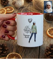 Kişiye Özel Karikatürlü Cute But Capricorn Oğlak Burcu Kupa Bardak Doğum Günü Hediyesi