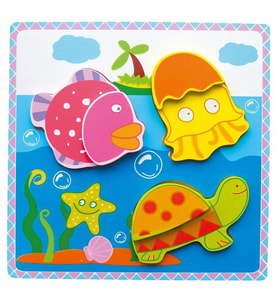 MUTLU DENİZ PUZZLE (3-D)
