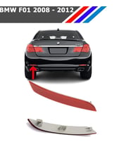BMW F01 Arka Tampon Reflektörü 2008-2012 - Sol